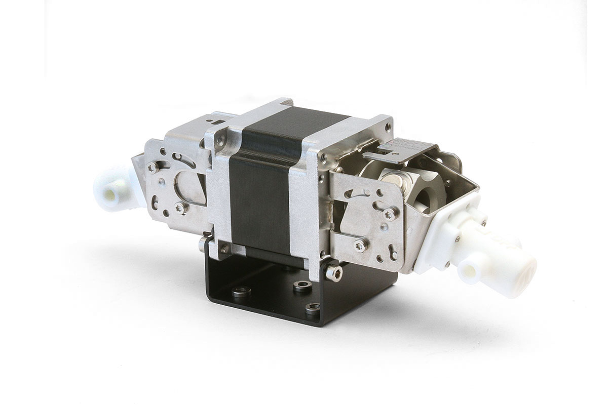 DPP Dual Precision Series Micro-Metering Pumps with Threaded In and Out Ports