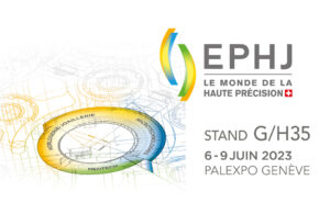Graphic for Acrotec Group attendance of EPHJ 2023 (International Exhibition of High Precision)